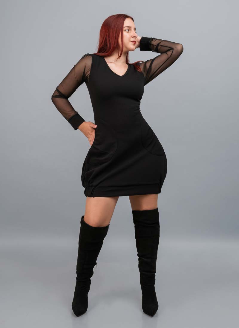 VESTIDO KIARA NEGRO Cod31649