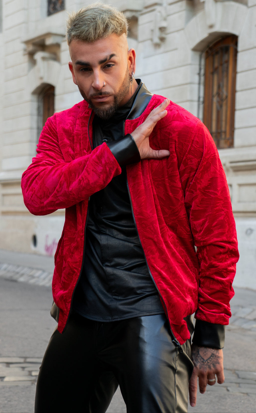 Chaqueta Fiesta Roja