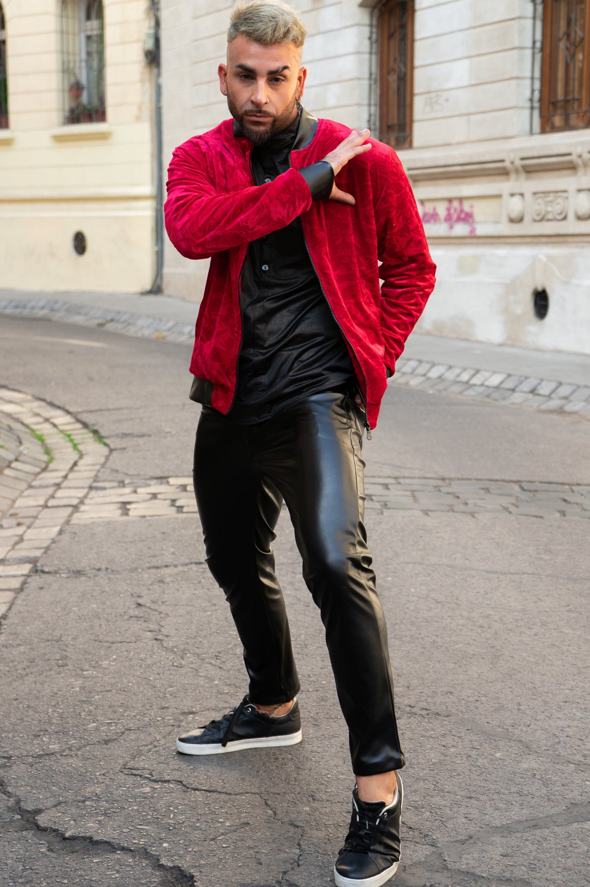 Chaqueta Fiesta Roja