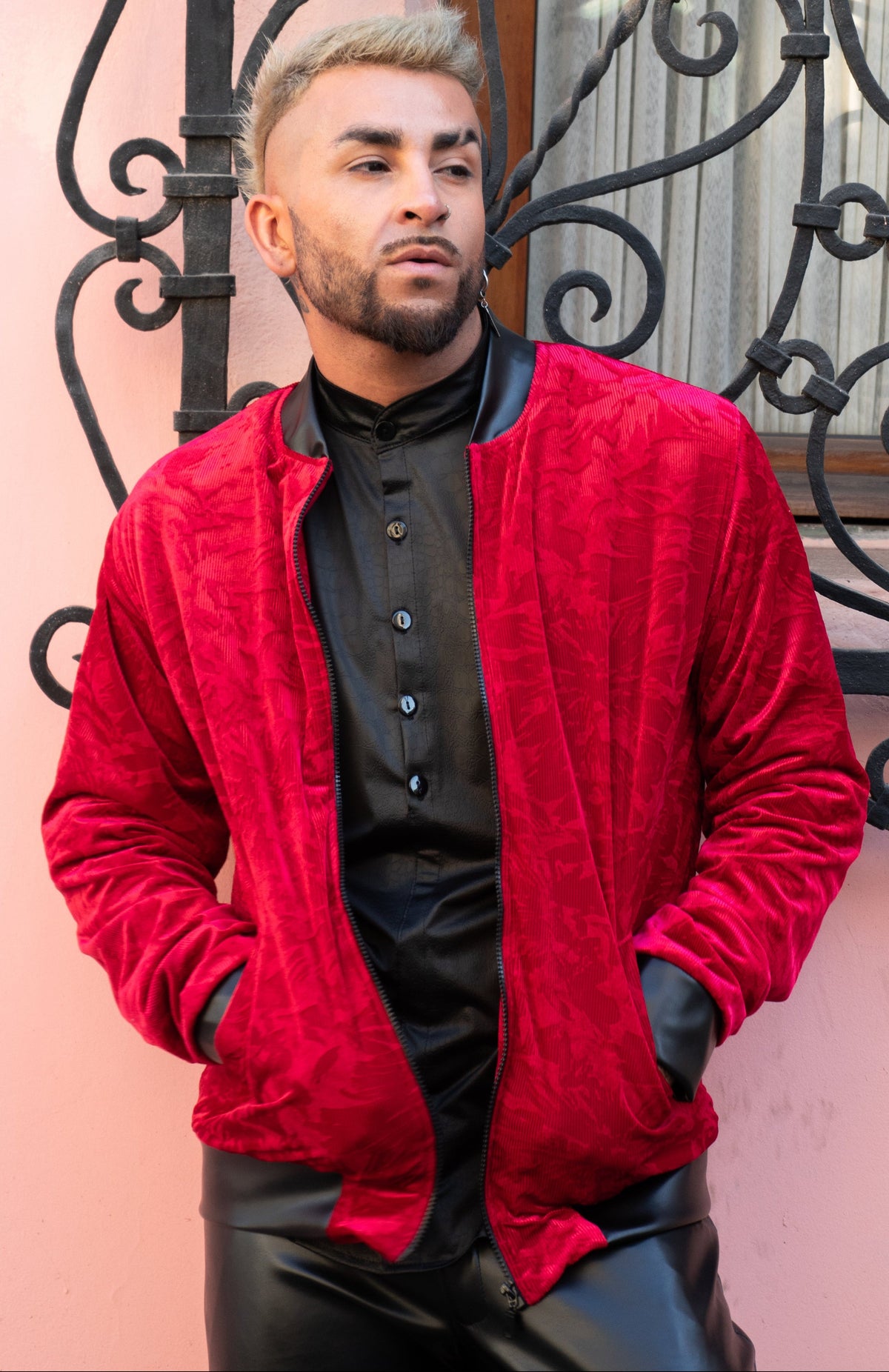 Chaqueta Fiesta Roja