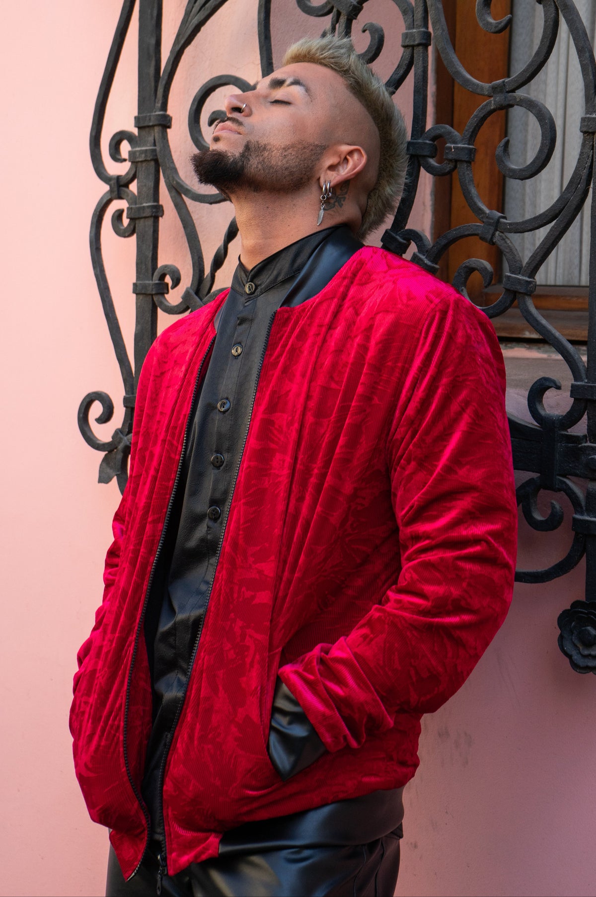 Chaqueta Fiesta Roja