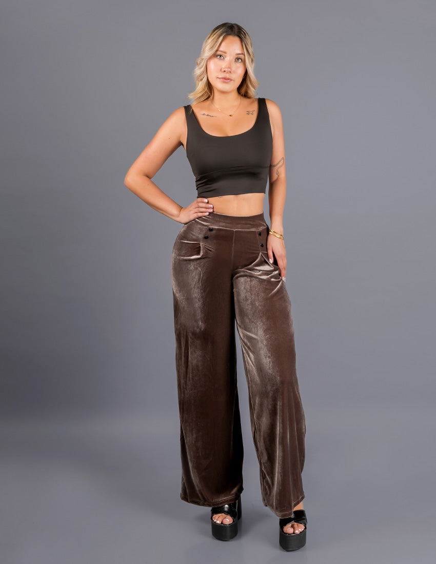 Pantalón Martina Café Cod32605