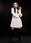 Vestido Salomé Blanco - Vista completa