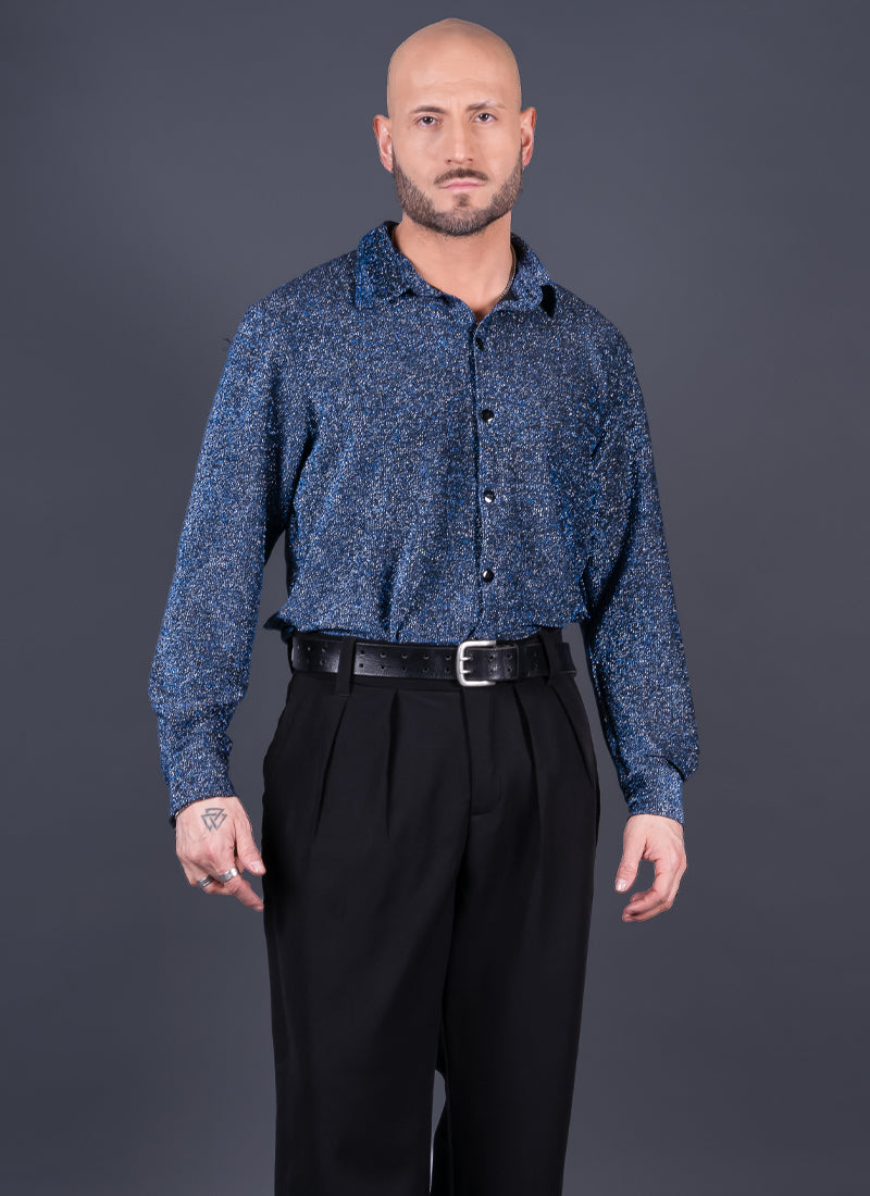 CAMISA ROMA AZUL cod4590