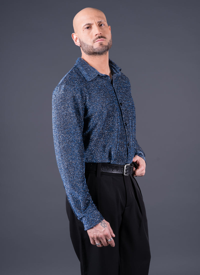 CAMISA ROMA AZUL cod4590