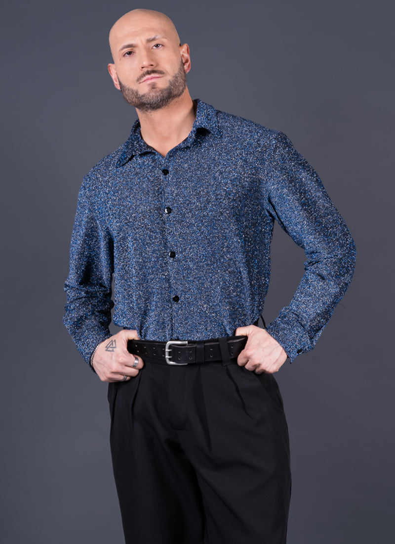 CAMISA ROMA AZUL cod4590