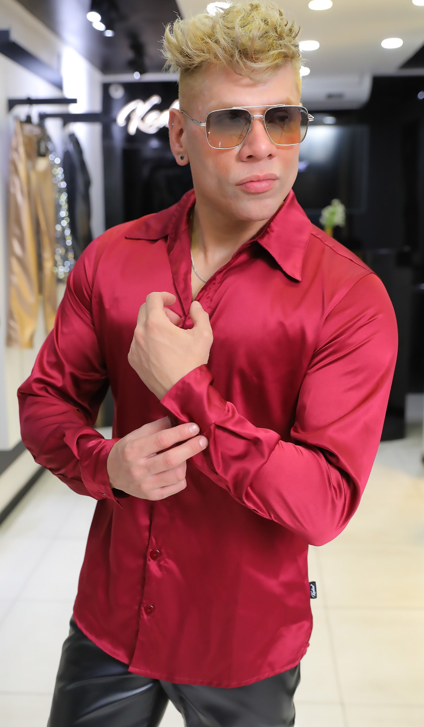 CAMISA ROMA BURDEO Cod5006