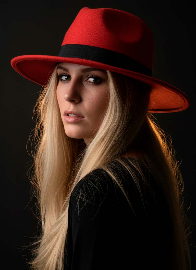Sombrero Ruby Rojo Cod7594