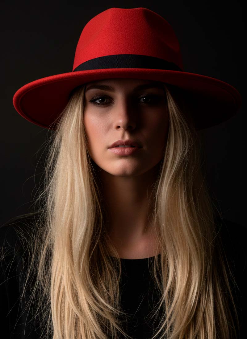 Sombrero Ruby Rojo Cod7594